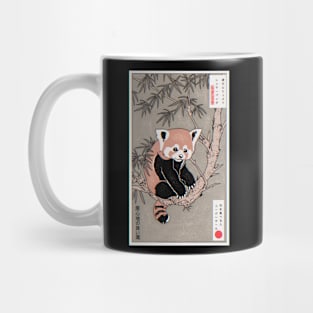 Red Panda Perch Mug